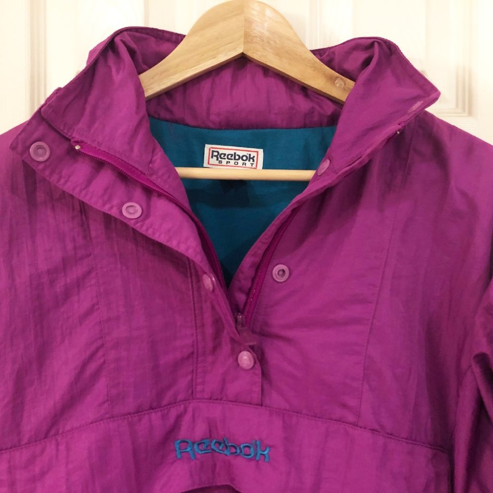 80s Vintage Reebok Jacket RARE! - Picture 3 of 9